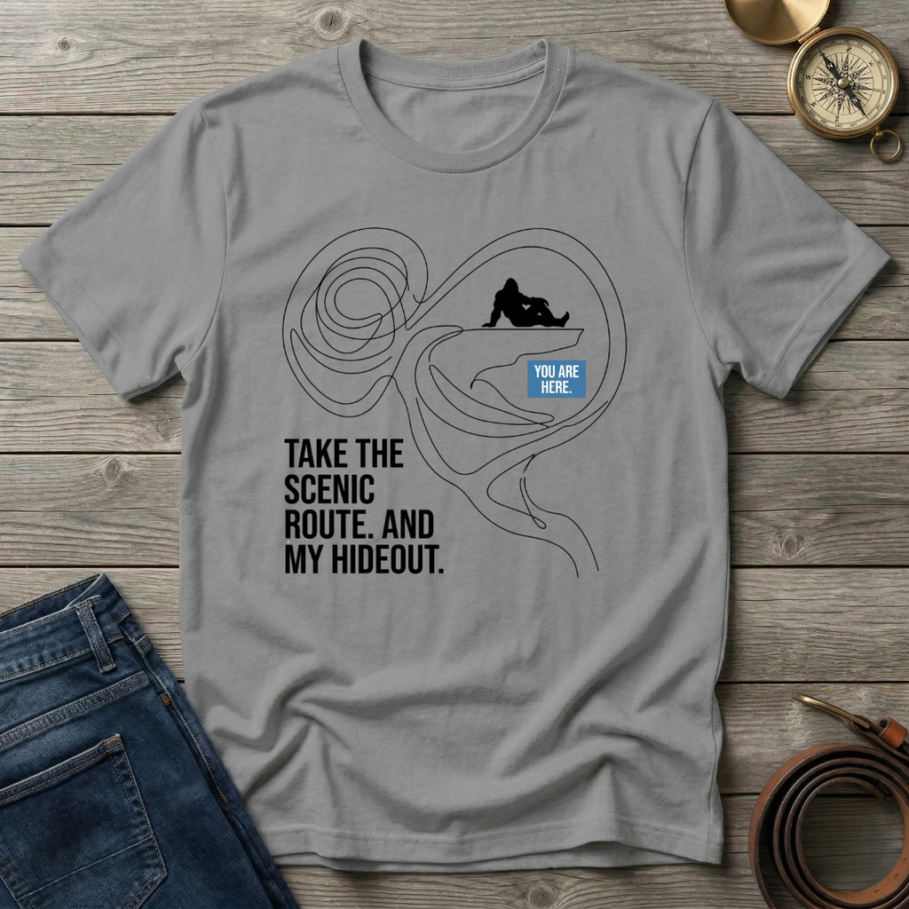 TAKE THE SCENIC ROUTE T-SHIRT