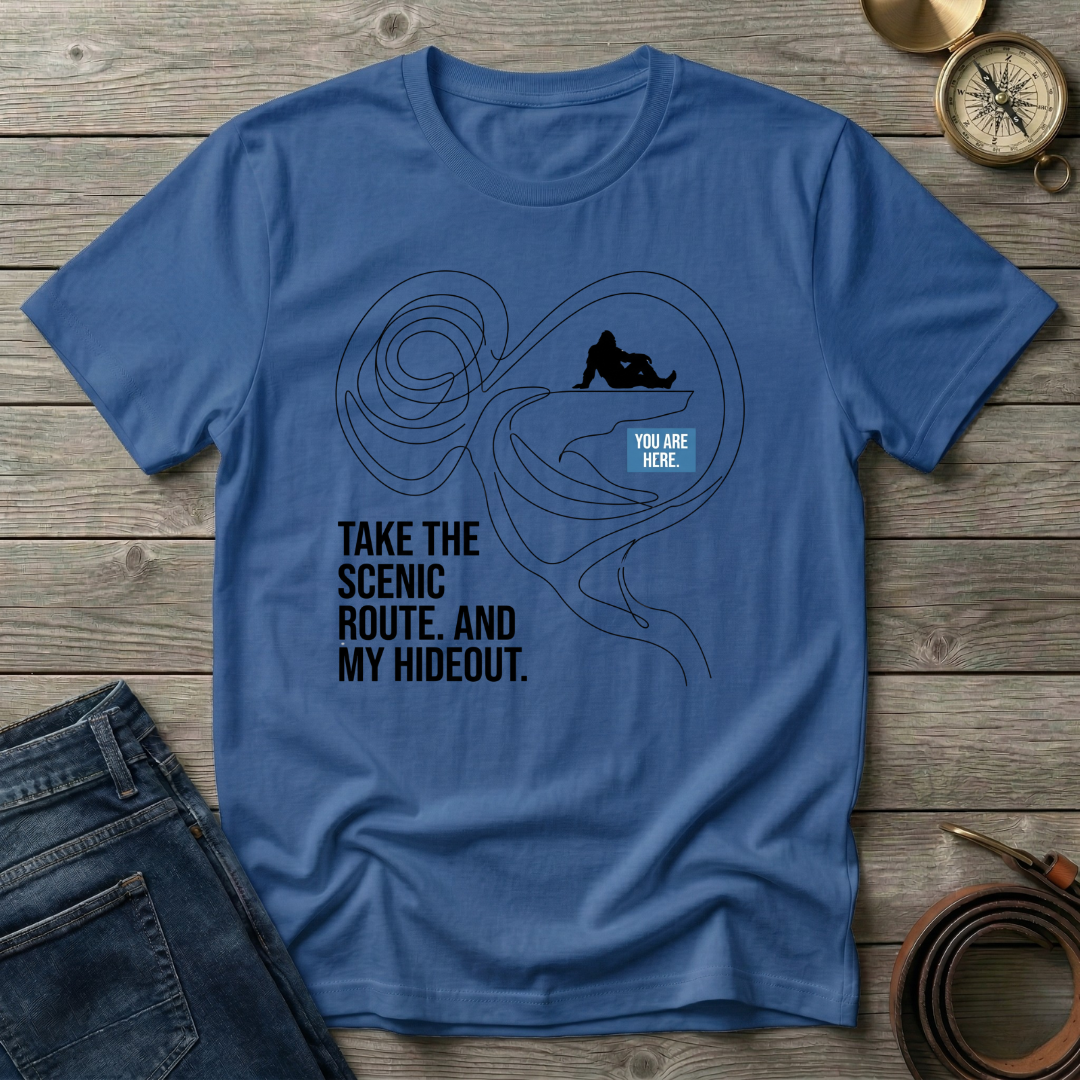 TAKE THE SCENIC ROUTE T-SHIRT