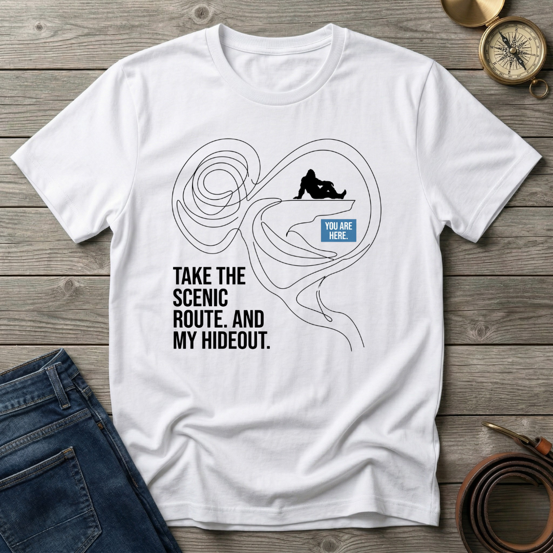 TAKE THE SCENIC ROUTE T-SHIRT