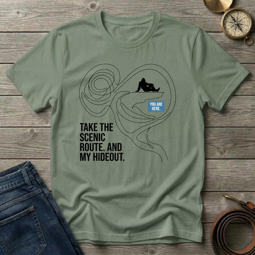 TAKE THE SCENIC ROUTE T-SHIRT