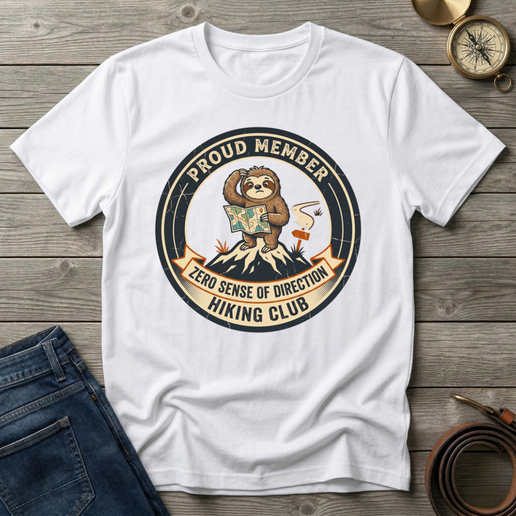 ZERO SENSE OF DIRECTION T-SHIRT