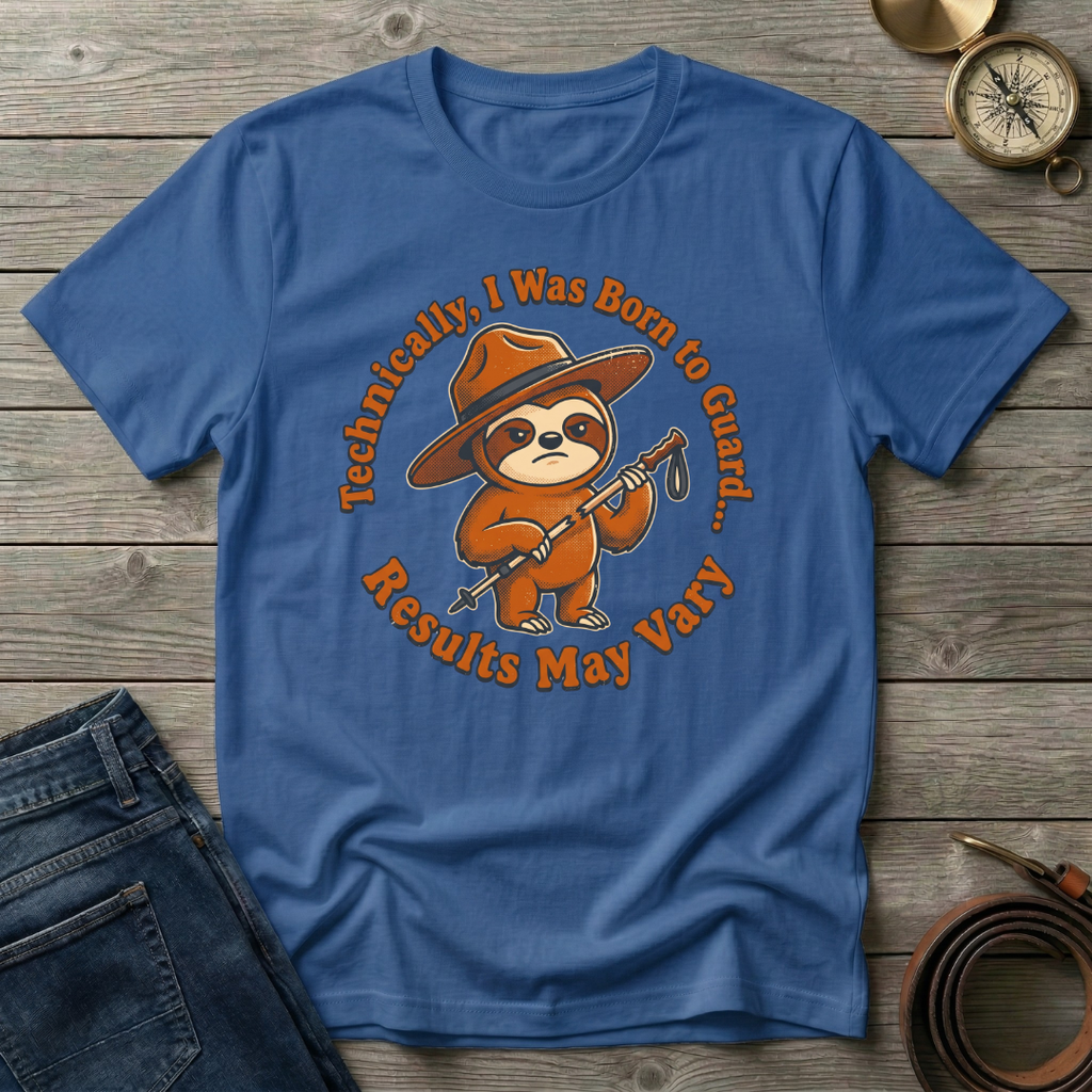 I WAS BORN TO GUARD T-SHIRT