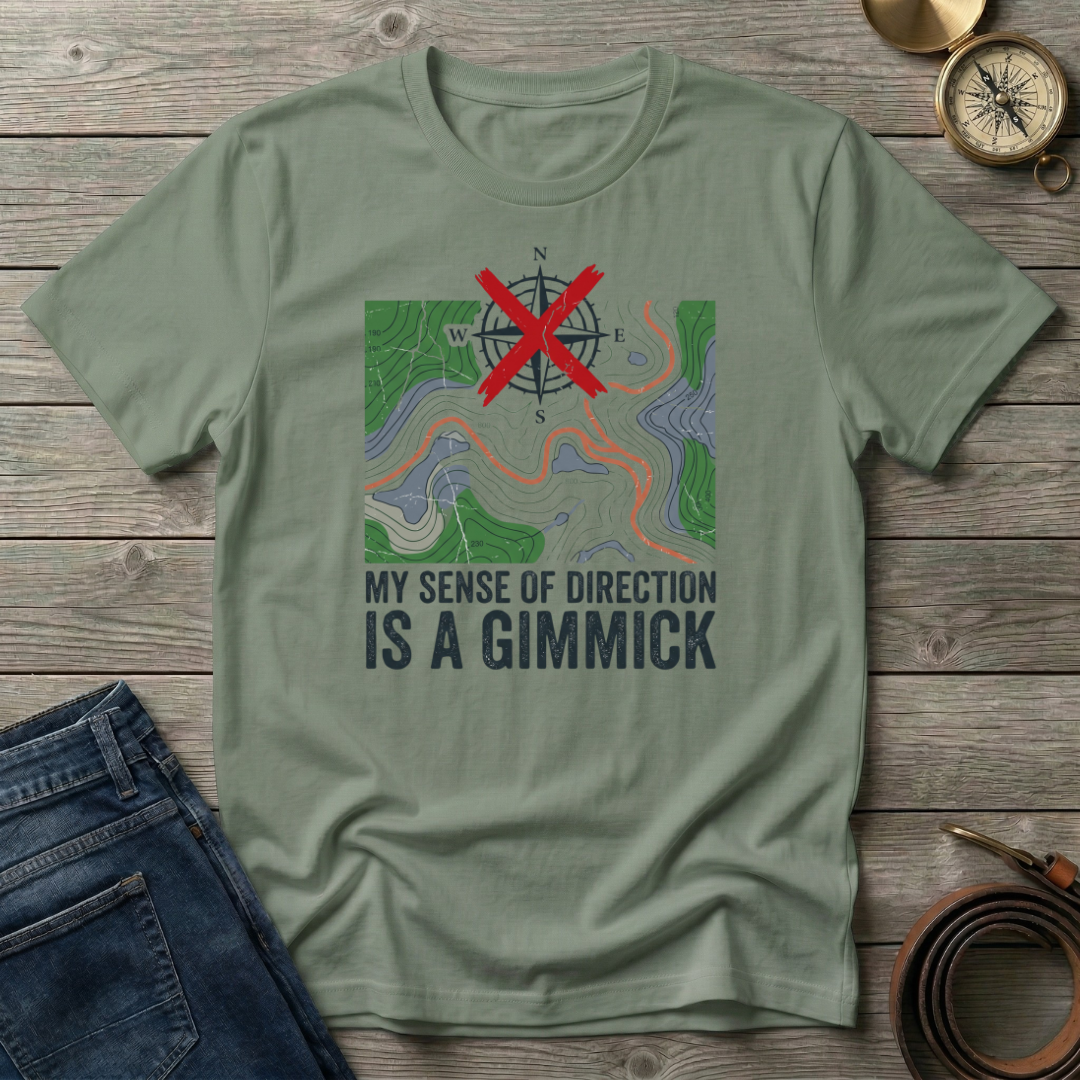 IS A GIMMICK T-SHIRT