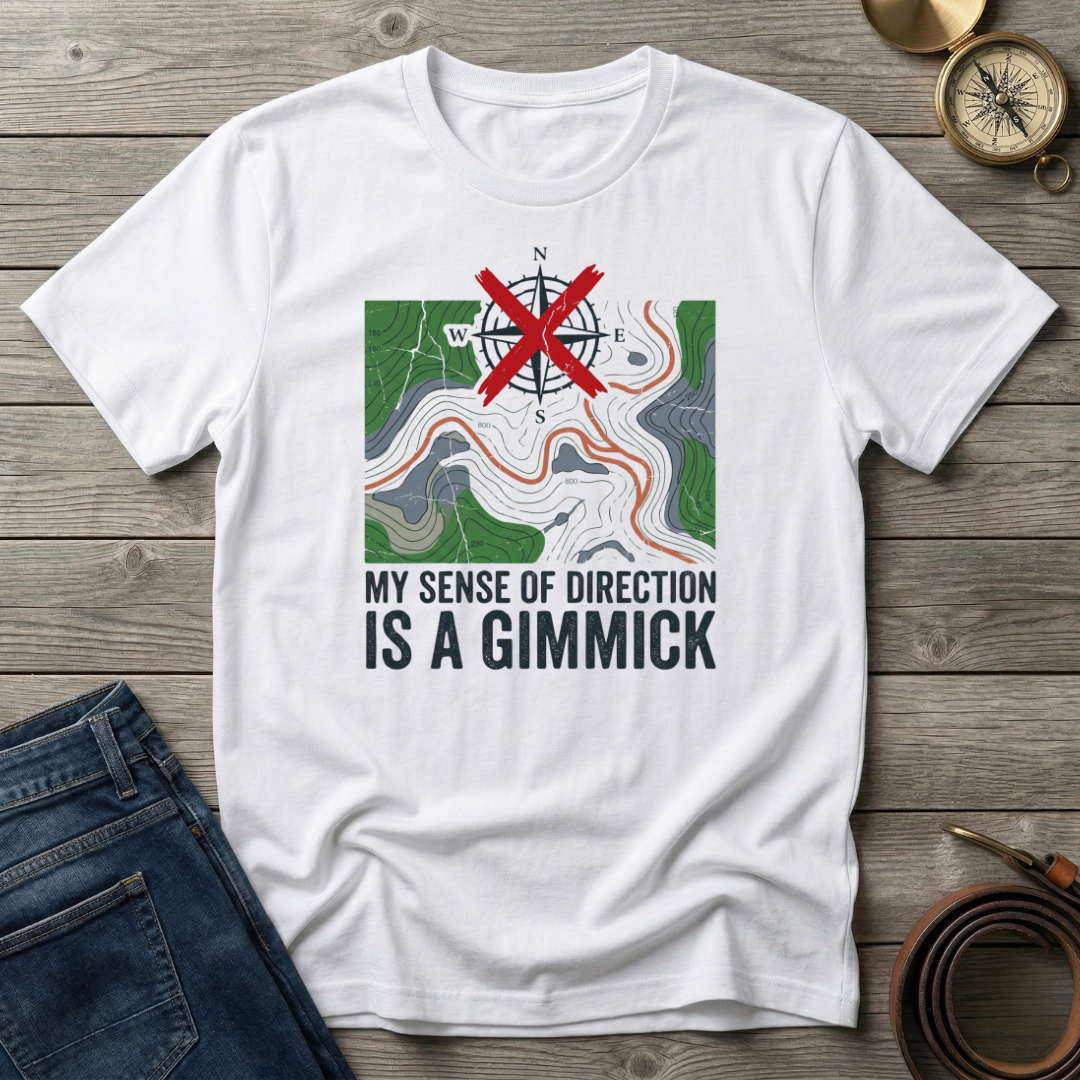 IS A GIMMICK T-SHIRT