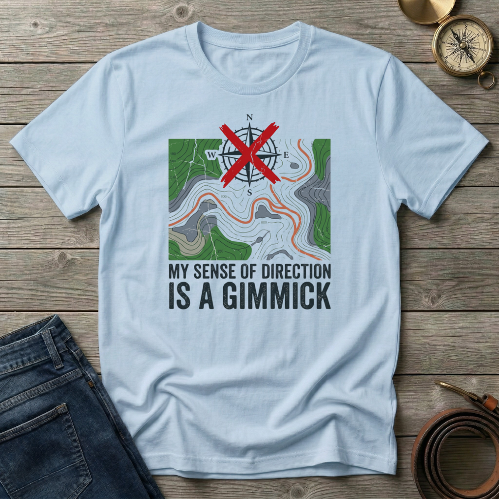 IS A GIMMICK T-SHIRT
