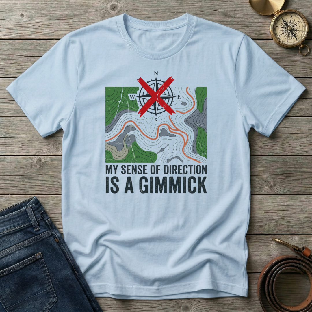 IS A GIMMICK T-SHIRT