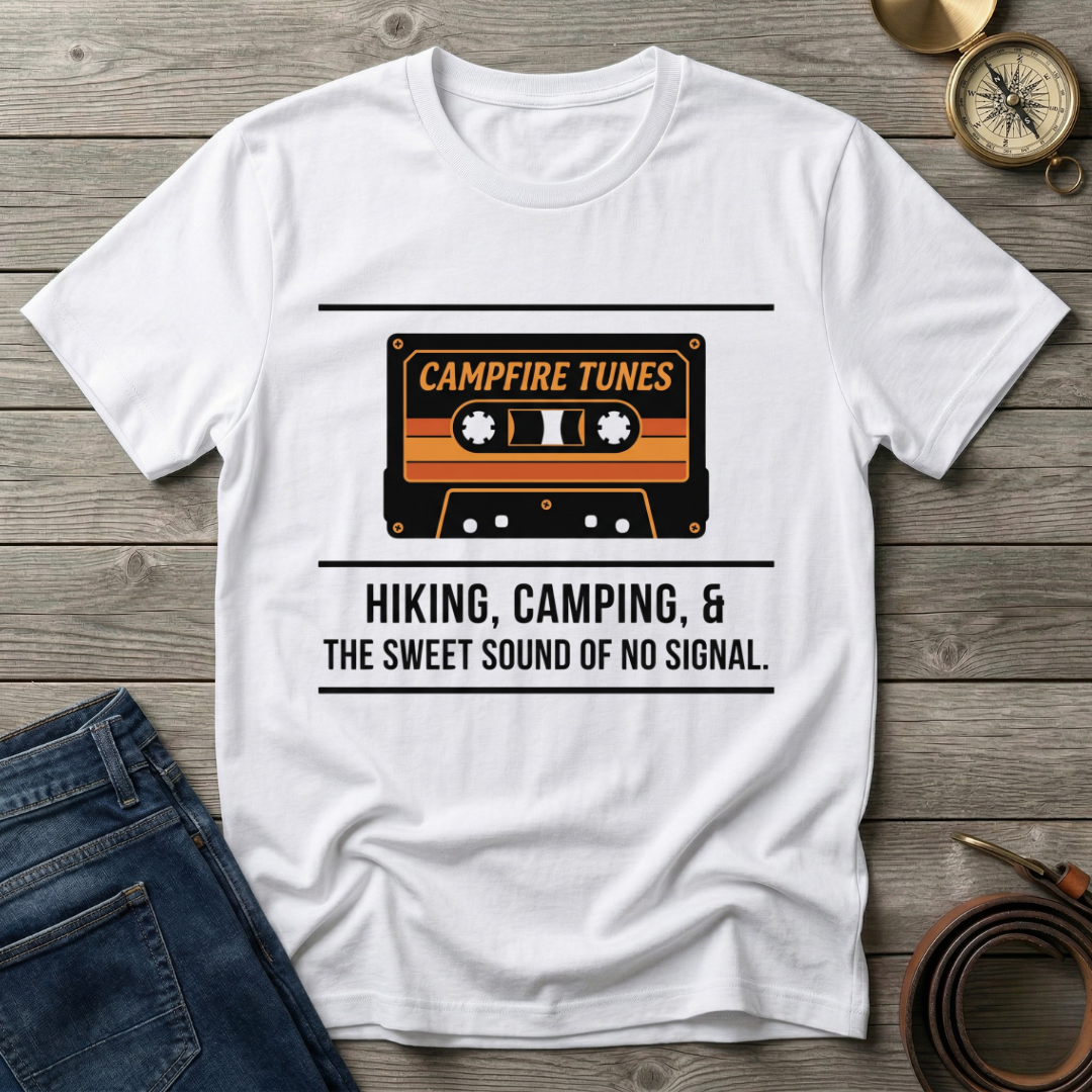CAMPFIRE TUNES T-SHIRT