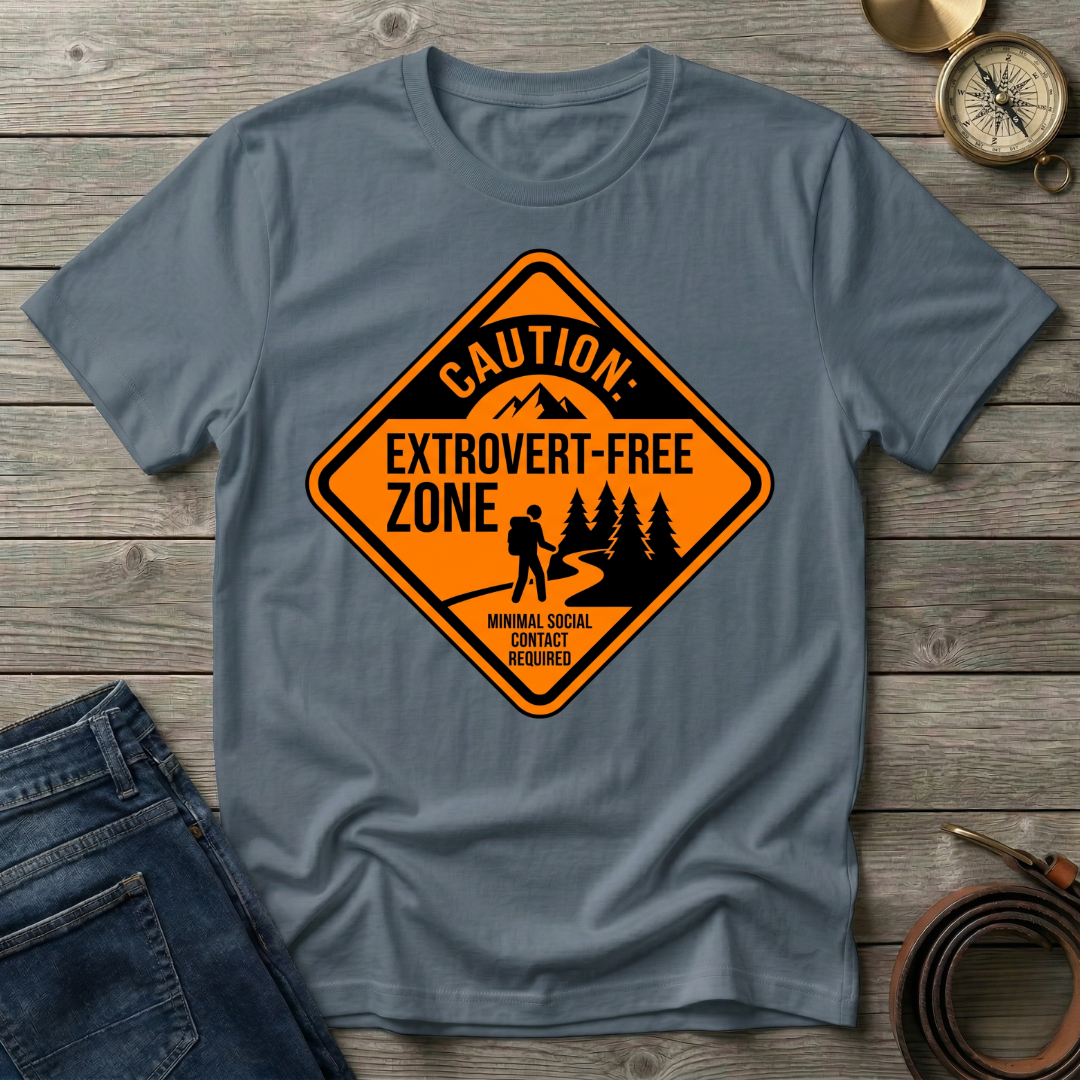 EXTROVERT FREE ZONE T-SHIRT