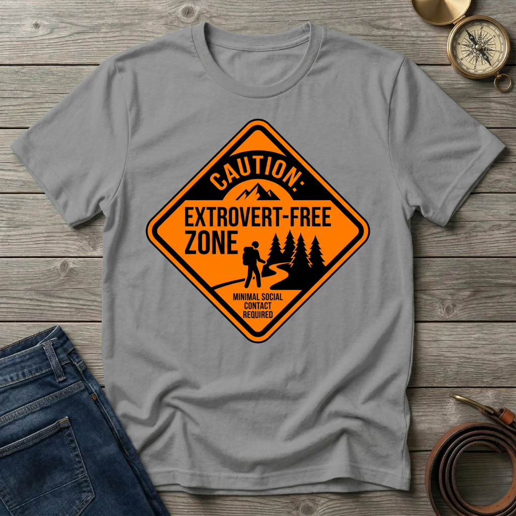 EXTROVERT FREE ZONE T-SHIRT