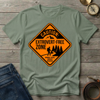 EXTROVERT FREE ZONE T-SHIRT