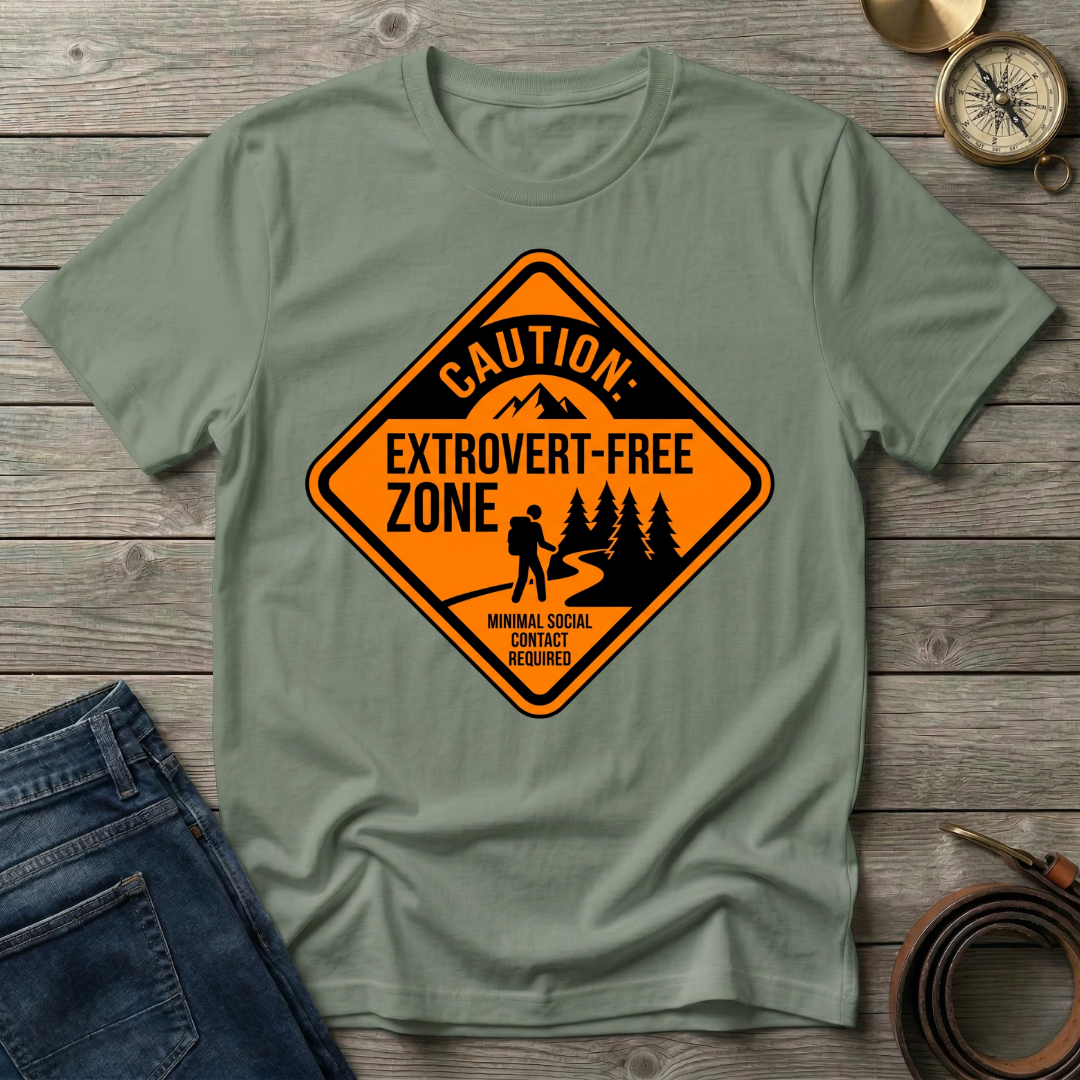 EXTROVERT FREE ZONE T-SHIRT