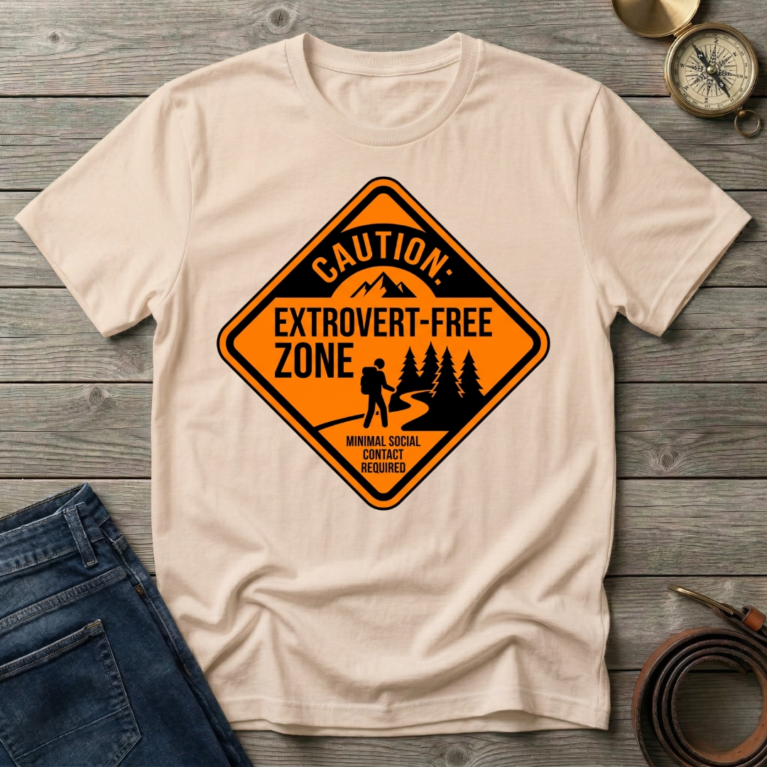EXTROVERT FREE ZONE T-SHIRT