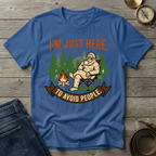 I'M JUST HERE T-SHIRT