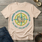 SLOTH NAVIGATION CLUB  T-SHIRT