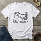 THE MOUNTAINS ARE CALLING T-SHIRT