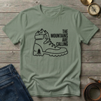 THE MOUNTAINS ARE CALLING T-SHIRT