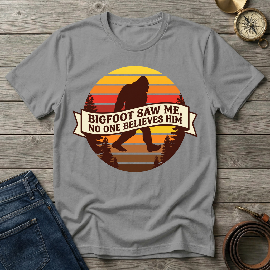 BIGFOOT SAW ME T-SHIRT