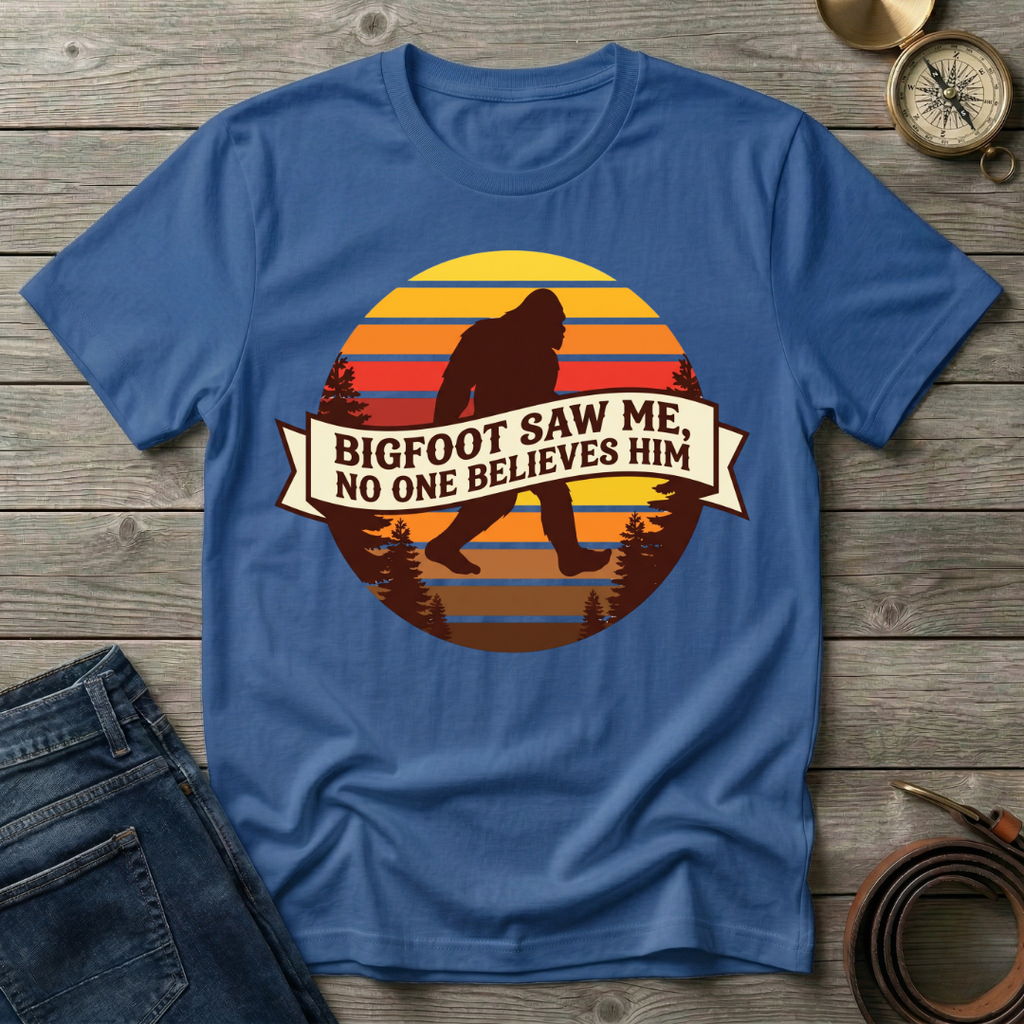 BIGFOOT SAW ME T-SHIRT