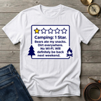CAMPING 1 STAR T-SHIRT