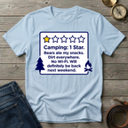 CAMPING 1 STAR T-SHIRT