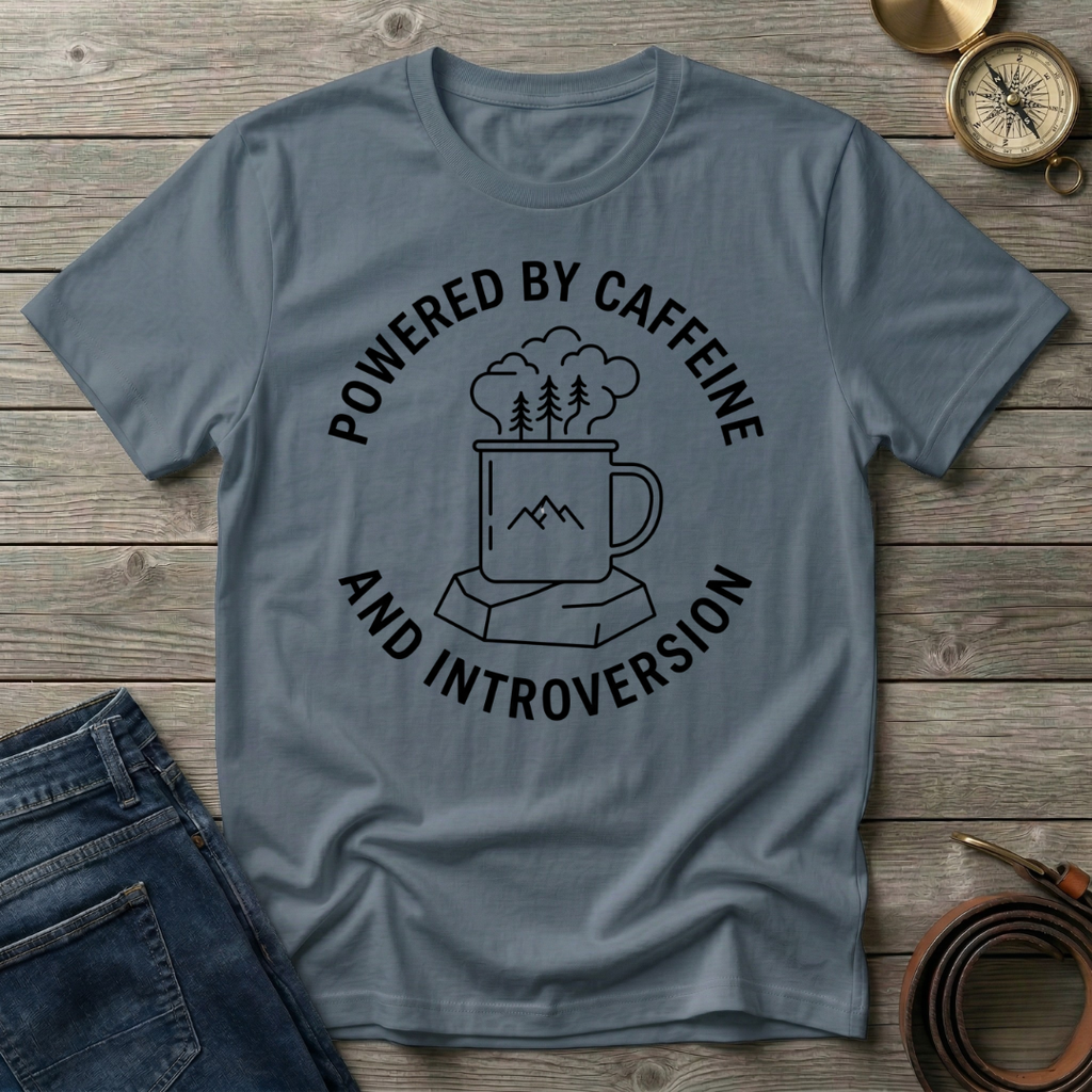 POWERED BY CAFFEINE T-SHIRT