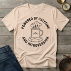 POWERED BY CAFFEINE T-SHIRT