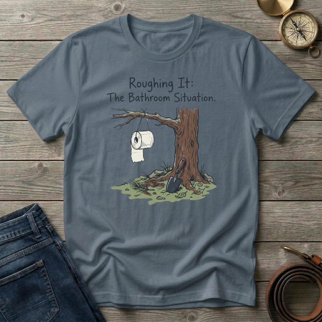 ROUGHING IT T-SHIRT