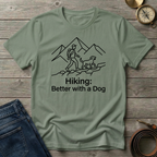 BETTER WITH A DOG T-SHIRT