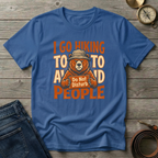 HIKING TO AVOID PEOPLE T-SHIRT