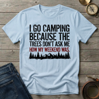 I GO CAMPING T-SHIRT