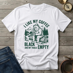 I LIKE MY COFFEE BLACK T-SHIRT