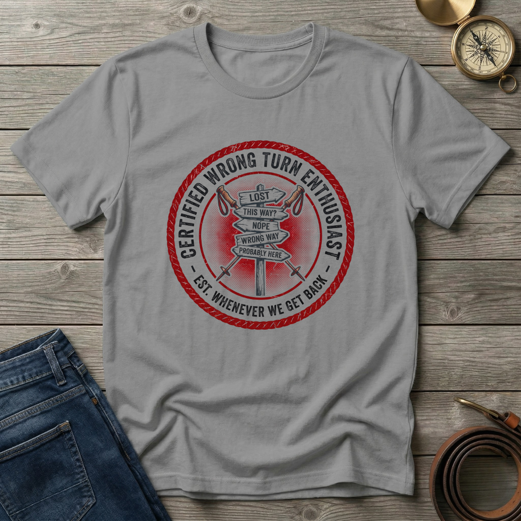 CERTIFIED WRONG TURN T-SHIRT