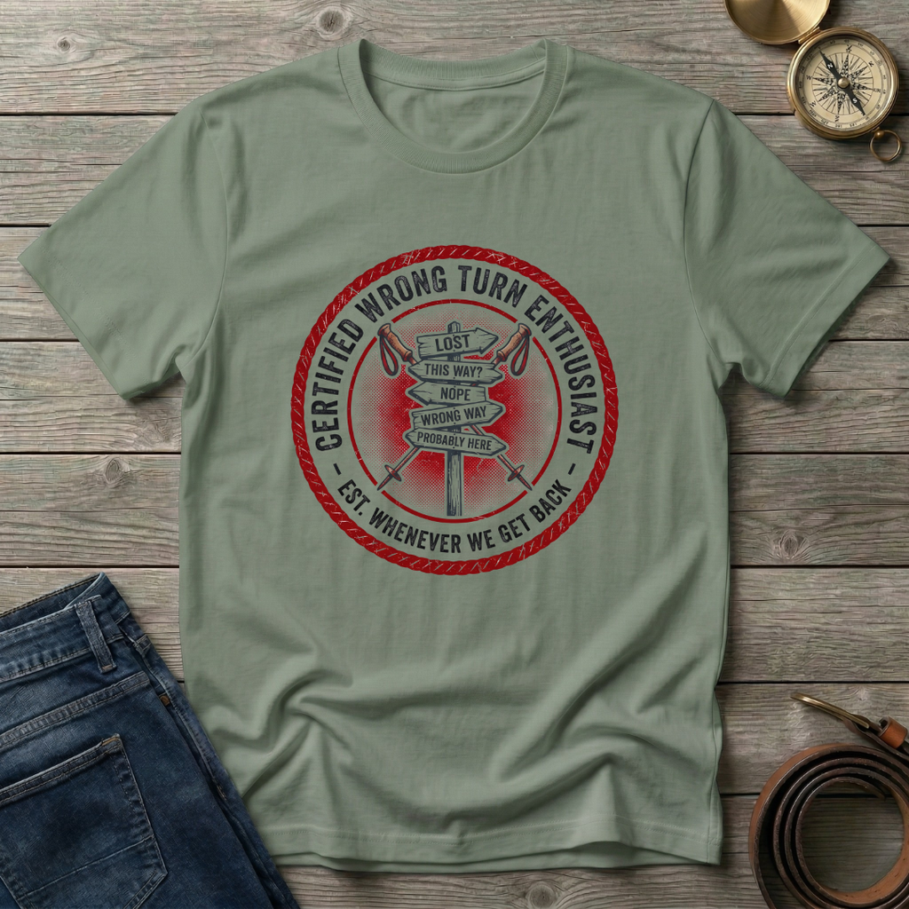 CERTIFIED WRONG TURN T-SHIRT