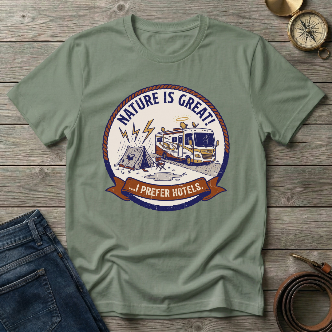 NATURE IS GREAT T-SHIRT