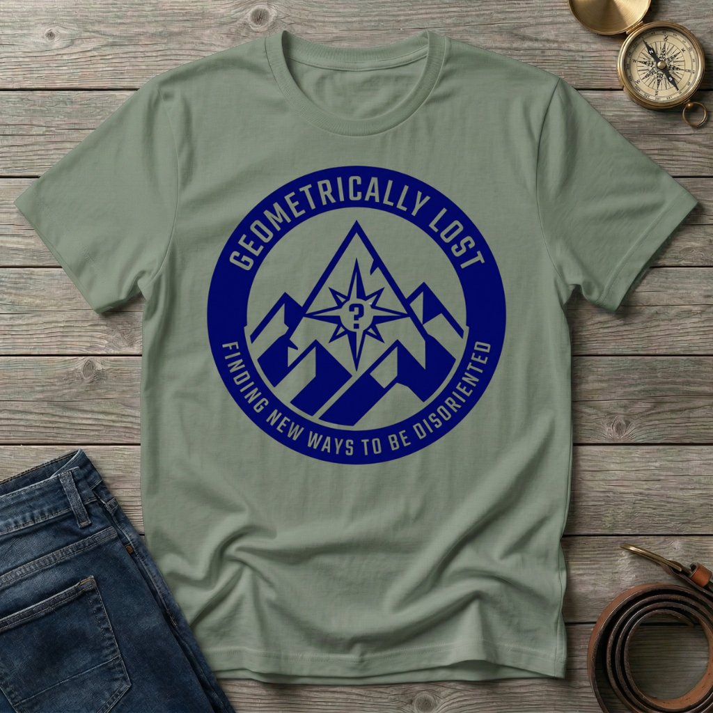 GEOMETRICALLY LOST T-SHIRT