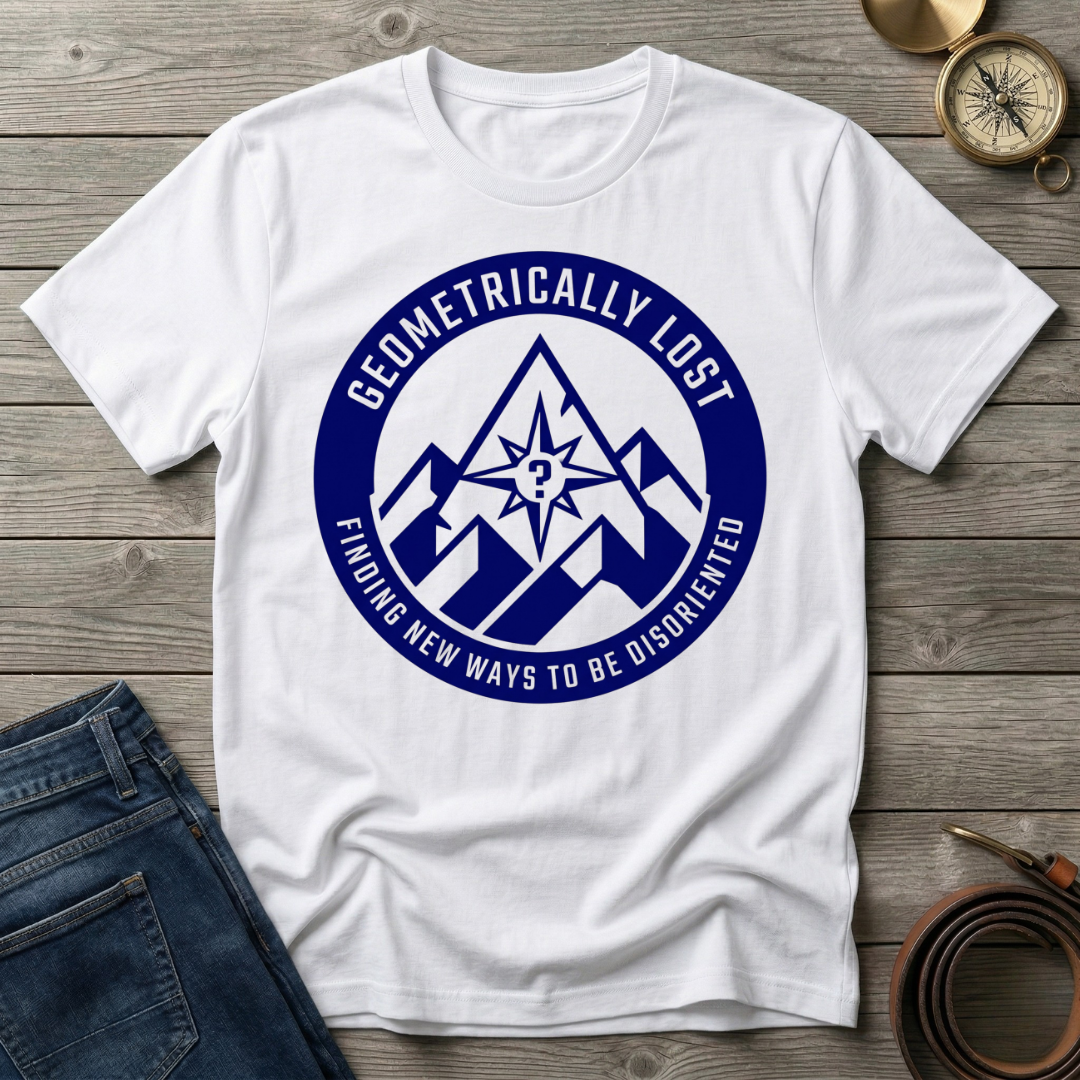 GEOMETRICALLY LOST T-SHIRT