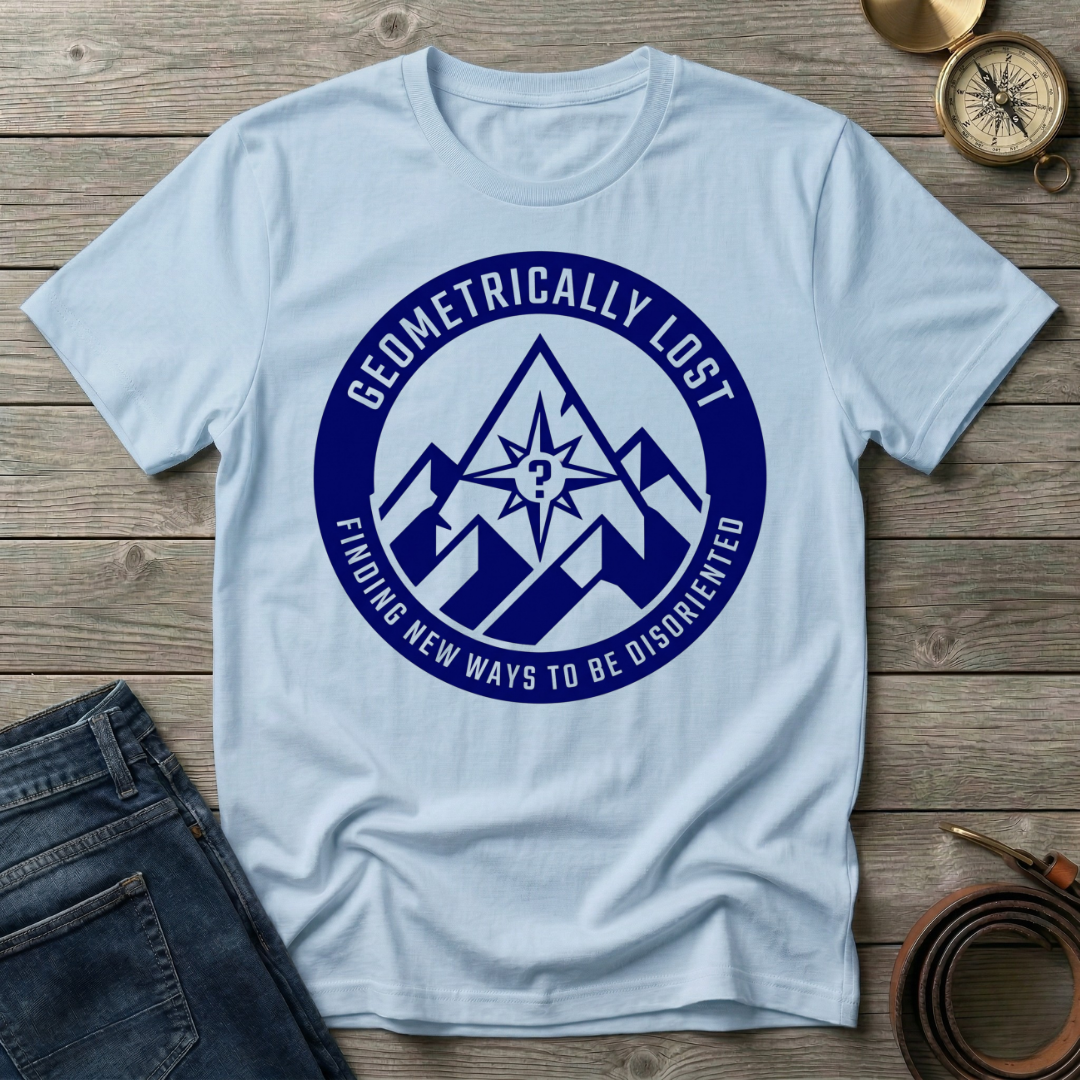 GEOMETRICALLY LOST T-SHIRT