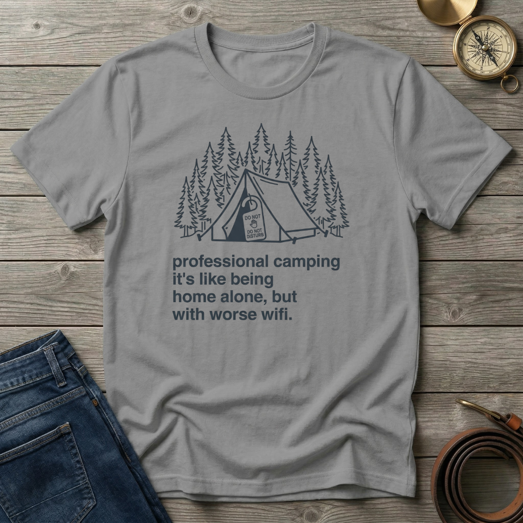 PROFESSIONAL CAMPING T-SHIRT