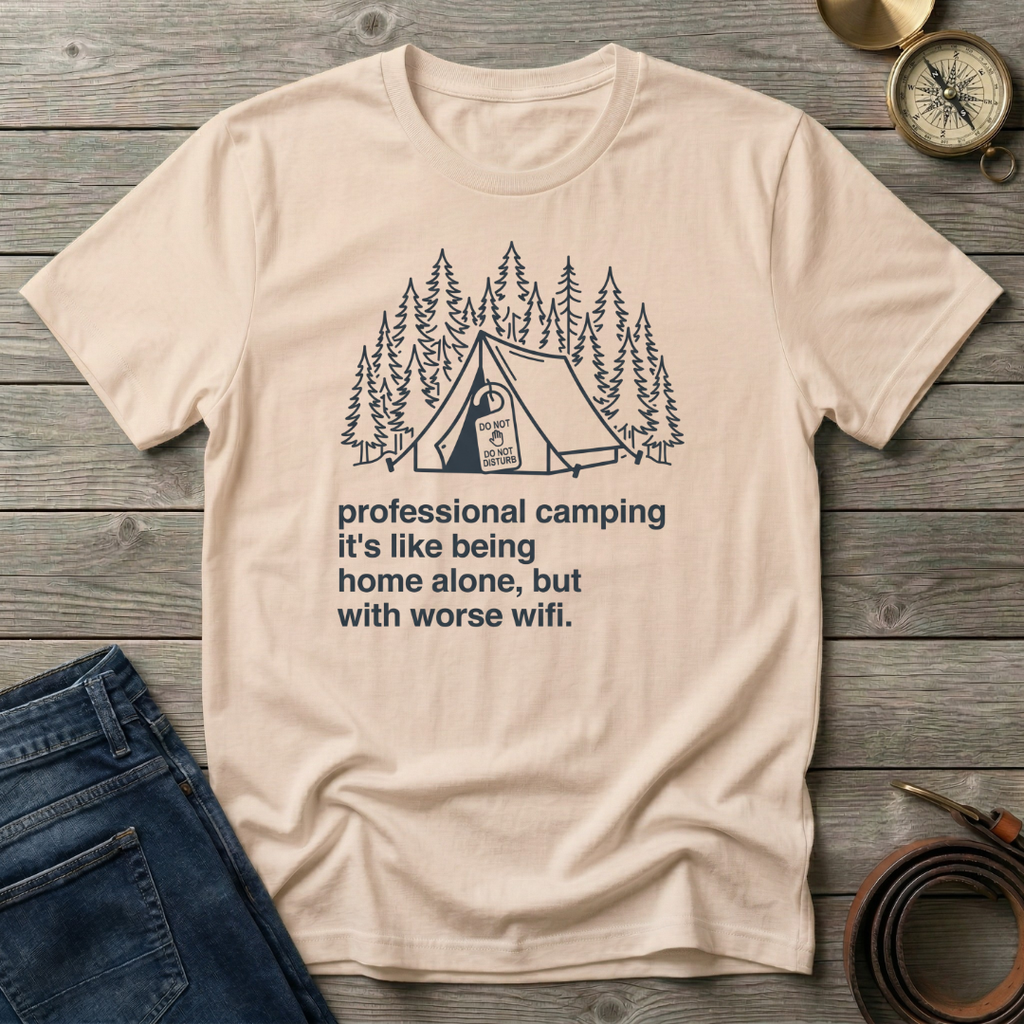 PROFESSIONAL CAMPING T-SHIRT