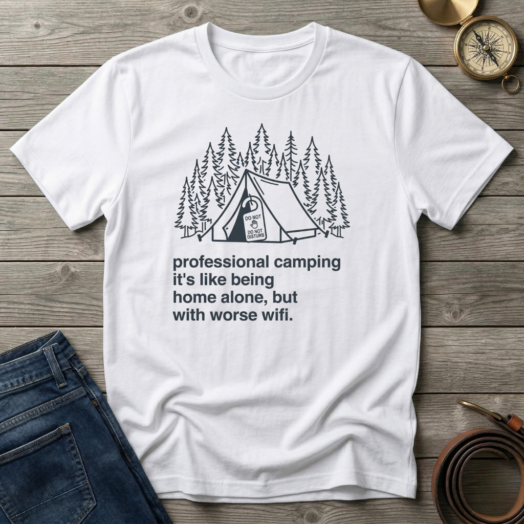 PROFESSIONAL CAMPING T-SHIRT