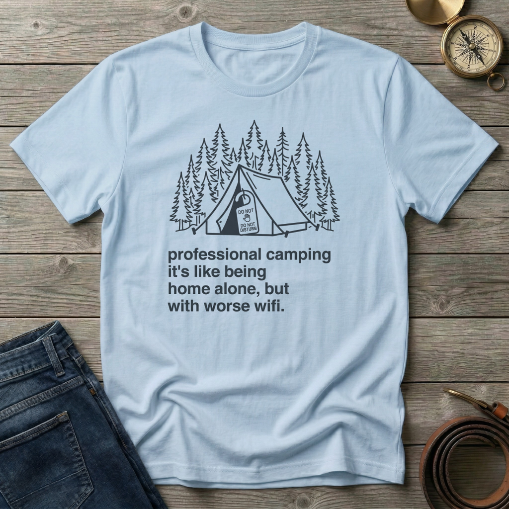 PROFESSIONAL CAMPING T-SHIRT