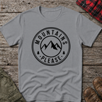 MOUNTAINS PLEASE T-SHIRT