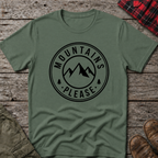 MOUNTAINS PLEASE T-SHIRT