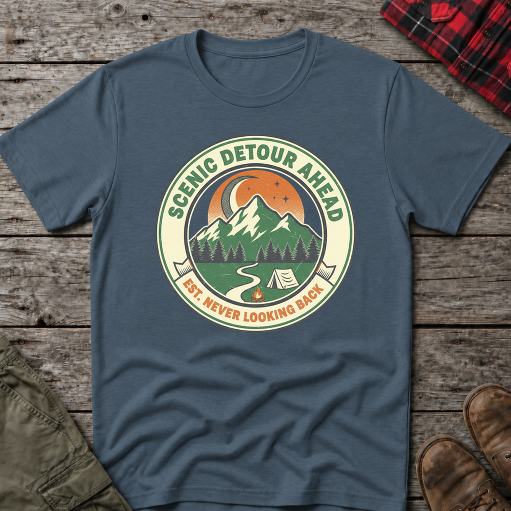 Dark Heather custom mockup
