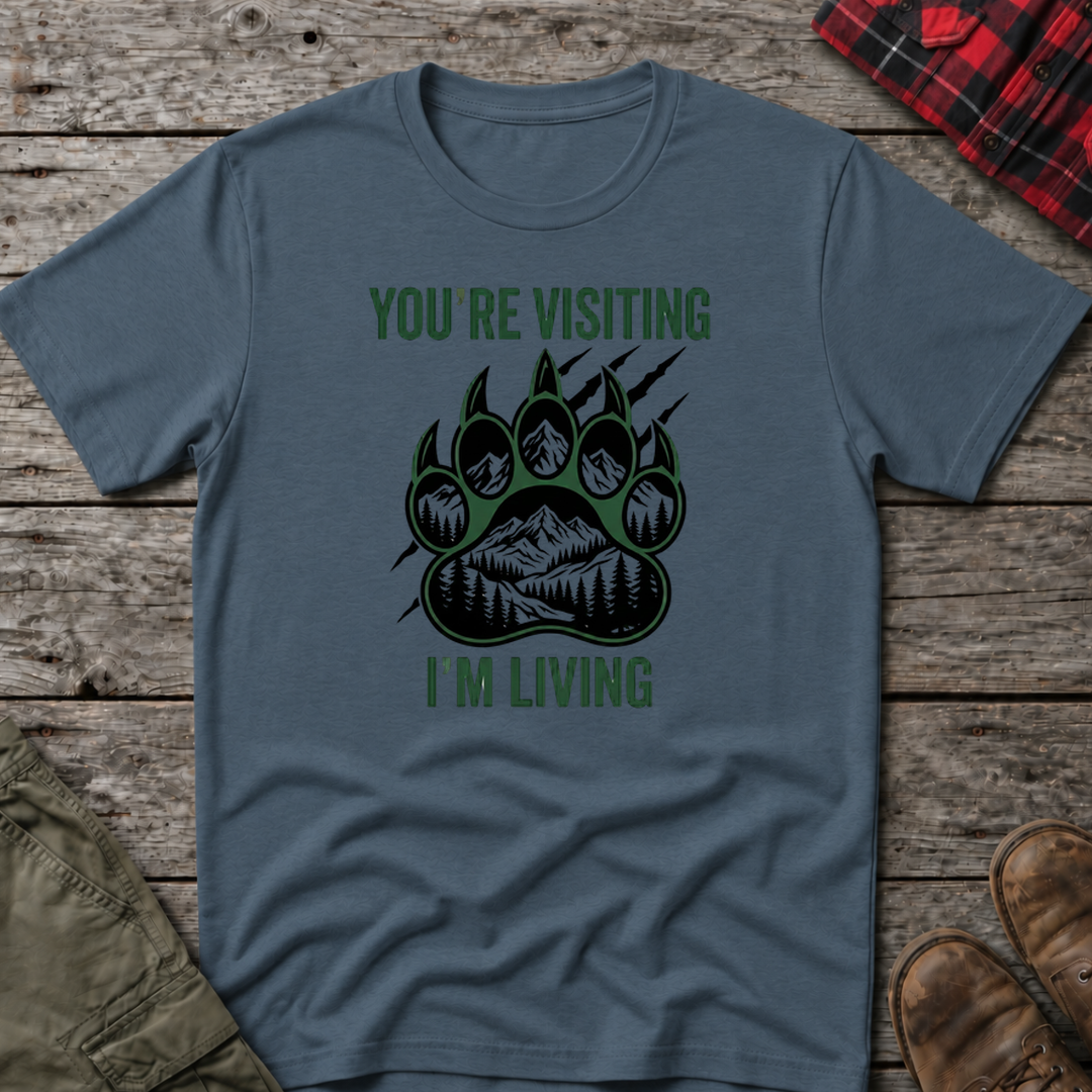 Dark Heather custom mockup