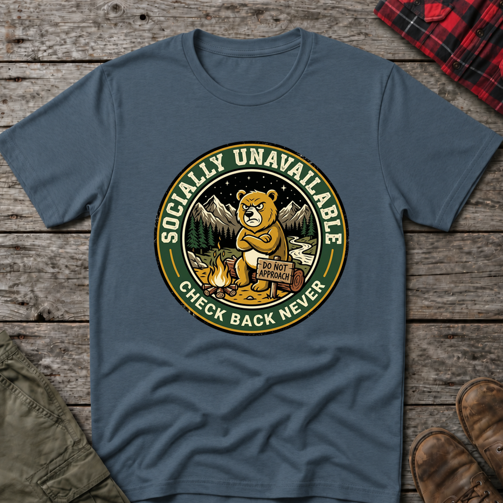 Dark Heather custom mockup