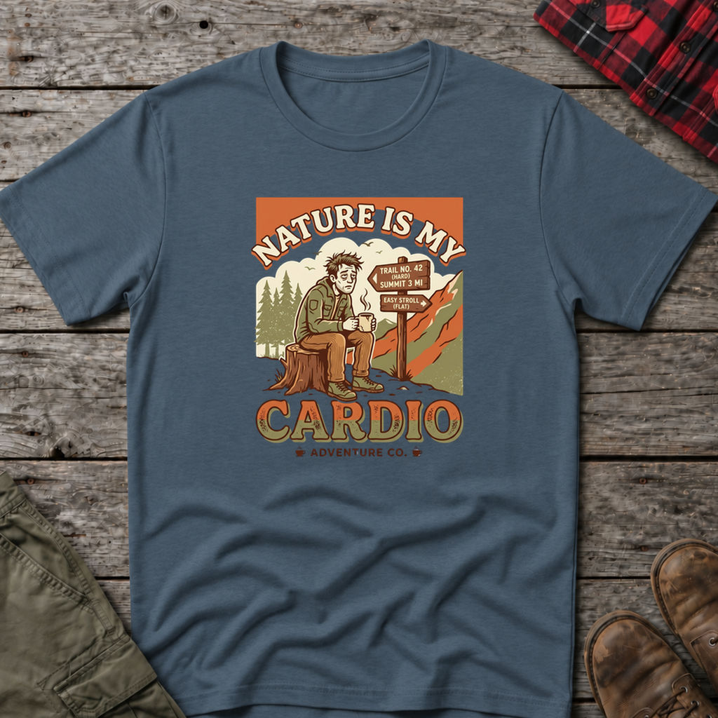 Dark Heather custom mockup