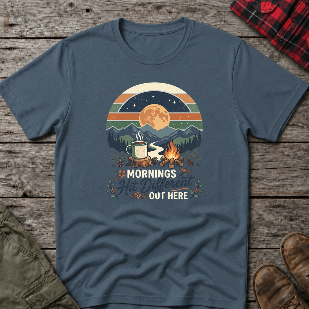 Dark Heather custom mockup