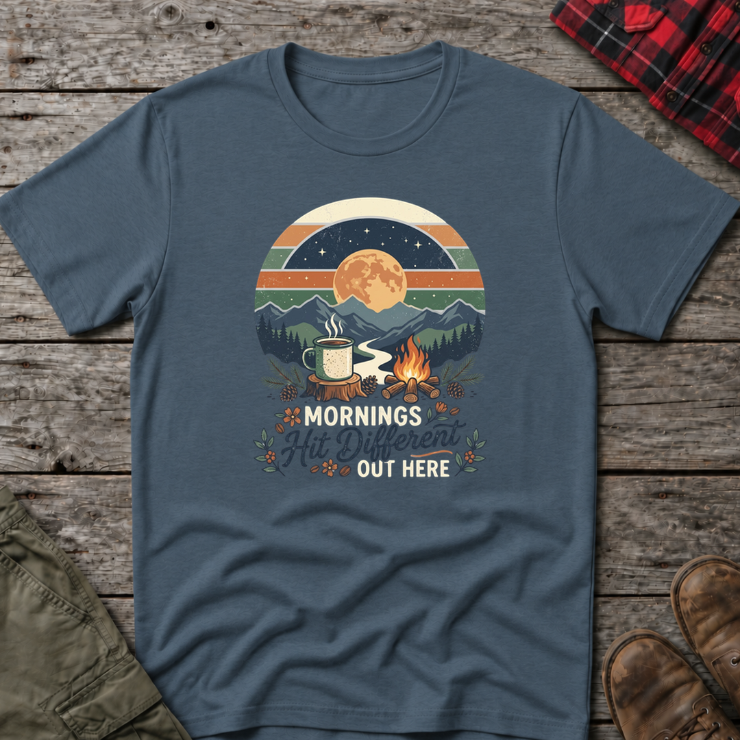 Dark Heather custom mockup