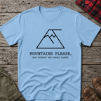 Light Blue custom mockup
